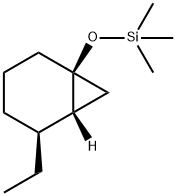Silane, [[(1S,5S,6R)-5-ethylbicyclo[4.1.0]hept-1-yl]oxy]trimethyl- (9CI)