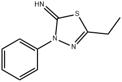 1,3,4-Thiadiazol-2(3H)-imine,5-ethyl-3-phenyl-(9CI)