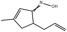 2-Cyclopenten-1-one,3-methyl-5-(2-propenyl)-,oxime(9CI)
