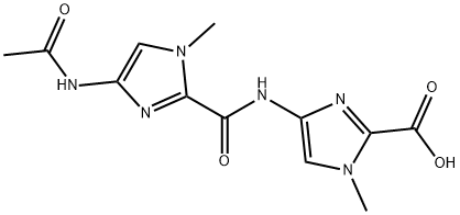 4-(4-acetamido-1-methyl-1H-imidazole-2-carboxamido)-1-methyl-1H-imidazole-2-carboxylic acid