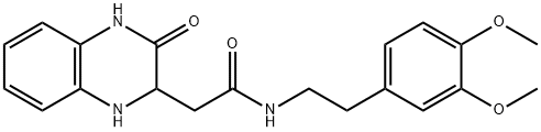 N-(3,4-dimethoxyphenethyl)-2-(3-oxo-1,2,3,4-tetrahydroquinoxalin-2-yl)acetamide