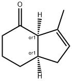 4H-Inden-4-one, 1,3a,5,6,7,7a-hexahydro-3-methyl-, (3aR,7aR)-rel- (9CI)