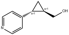 Cyclopropanemethanol, 2-(4-pyridinyl)-, (1R,2R)-rel- (9CI)