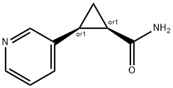Cyclopropanecarboxamide, 2-(3-pyridinyl)-, (1R,2S)-rel- (9CI)