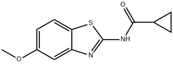 Cyclopropanecarboxamide, N-(5-methoxy-2-benzothiazolyl)- (9CI)