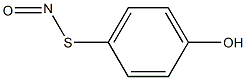 Thionitrous acid (HNOS), S-(4-hydroxyphenyl) ester (9CI)