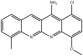 Dibenzo[b,g][1,8]naphthyridin-11-amine, 10-chloro-7-methoxy-4-methyl- (9CI)