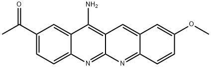 Ethanone, 1-(12-amino-9-methoxydibenzo[b,g][1,8]naphthyridin-2-yl)- (9CI)