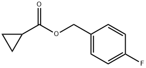 Cyclopropanecarboxylic acid, (4-fluorophenyl)methyl ester (9CI)