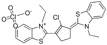 2-(2-CHLORO-3-[3-ETHYL-1,3-BENZOTHIAZOL-2(3H)-YLIDENE]-1-CYCLOPENTEN-1-YL)-3-ETHYL-1,3-BENZOTHIAZOL-3-IUM PERCHLORATE