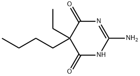 4,6(1H,5H)-Pyrimidinedione,2-amino-5-butyl-5-ethyl-(9CI)