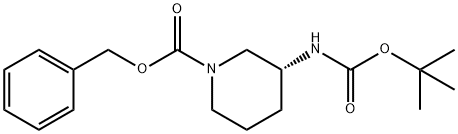 (3R)-3-[(叔丁氧羰基)氨基]哌啶-1-甲酸苄酯