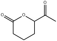 2H-Pyran-2-one, 6-acetyltetrahydro- (9CI)