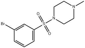 1-(3-溴苯磺酰)-4-甲基哌嗪