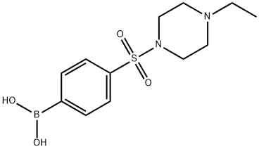 4-(4-乙基哌嗪-1-基磺酰)苯基硼酸
