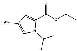 1H-Pyrrole-2-carboxylicacid,4-amino-1-(1-methylethyl)-,ethylester(9CI)