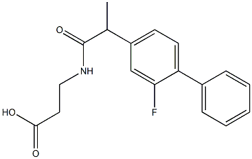 N-[2-(2-fluorobiphenyl-4-yl)propanoyl]-beta-alanine