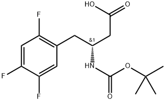 Boc-(R)-3-氨基-4-(2,4,5-三氟苯基)丁酸