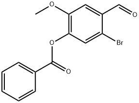 5-溴-4-甲酰基-2-甲氧基苯基苯甲酸酯