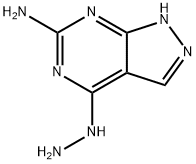 4H-Pyrazolo[3,4-d]pyrimidin-4-one,6-amino-1,5-dihydro-,hydrazone(9CI)