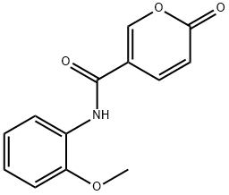 2H-Pyran-5-carboxamide,N-(2-methoxyphenyl)-2-oxo-(9CI)