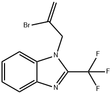 1-(2-bromo-2-propenyl)-2-(trifluoromethyl)-1H-benzimidazole