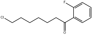 7-CHLORO-1-(2-FLUOROPHENYL)-1-OXOHEPTANE