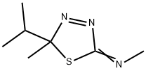 Methanamine, N-[5-methyl-5-(1-methylethyl)-1,3,4-thiadiazol-2(5H)-ylidene]- (9CI)