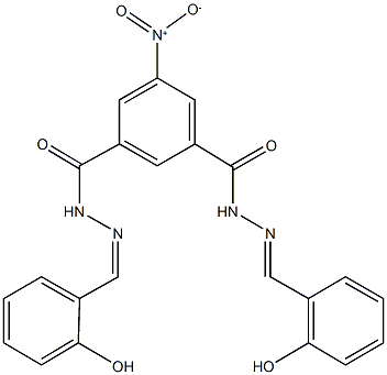 N'~1~,N'~3~-bis(2-hydroxybenzylidene)-5-nitroisophthalohydrazide