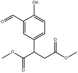 Butanedioic acid, 2-(3-forMyl-4-hydroxyphenyl)-, 1,4-diMethyl ester