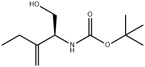 Carbamic acid, [(1S)-1-(hydroxymethyl)-2-methylenebutyl]-, 1,1-dimethylethyl