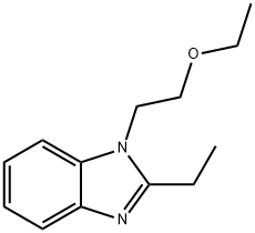1H-Benzimidazole,1-(2-ethoxyethyl)-2-ethyl-(9CI)