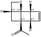 Ethanone, 1-(1R,4R,6R,7S,10R)-2-oxatetracyclo[4.4.0.01,4.07,10]dec-8-en-6-yl-, rel- (9CI)