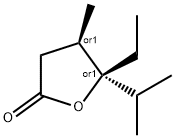 2(3H)-Furanone,5-ethyldihydro-4-methyl-5-(1-methylethyl)-,(4R,5S)-rel-(9CI)