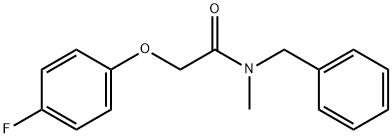 N-benzyl-2-(4-fluorophenoxy)-N-methylacetamide