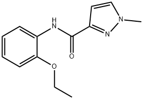 1H-Pyrazole-3-carboxamide,N-(2-ethoxyphenyl)-1-methyl-(9CI)