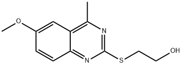 2-[(6-methoxy-4-methylquinazolin-2-yl)sulfanyl]ethanol