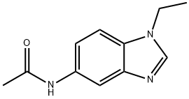 Acetamide, N-(1-ethyl-1H-benzimidazol-5-yl)- (9CI)