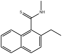 1-Naphthalenecarbothioamide,2-ethyl-N-methyl-(9CI)