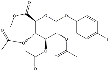 4-Iodophenyl 2,3,4-Tri-O-acetyl--D-glucuronide Methyl Ester