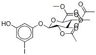 5-Iodoresorcinol-2’,3’,4’-tri-O-acetyl-β-D-glucuronide Methyl Ester