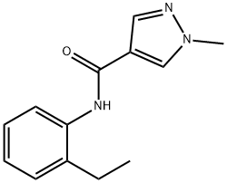 1H-Pyrazole-4-carboxamide,N-(2-ethylphenyl)-1-methyl-(9CI)