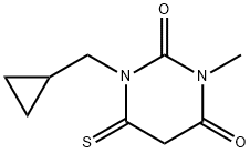 2,4(1H,3H)-Pyrimidinedione,  1-(cyclopropylmethyl)dihydro-3-methyl-6-thioxo-