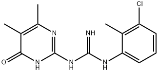 N-(3-氯-2-甲基苯基)-N'-(4,5-二甲基-6-氧代-1,6-二氢嘧啶-2-基)胍