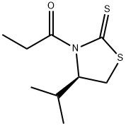 R- 4-(1-METHYLETHYL)-3-(1-OXOPROPYL)-2-THIAZOLIDINETHIONE