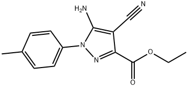 ETHYL 5-AMINO-4-CYANO-1-P-TOLYLPYRAZOLE-3-CARBOXYLATE
