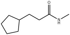 Cyclopentanepropanamide, N-methyl- (9CI)