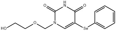 1-((2-hydroxyethoxy)methyl)-5-(phenylselenenyl)uracil