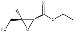 Oxiranecarboxylic acid, 3-(hydroxymethyl)-3-methyl-, ethyl ester, (2R-trans)-