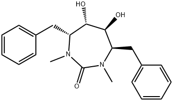(4R,5S,6S,7R)-4,7-dibenzyl-5,6-dihydroxy-1,3-dimethyl-1,3-diazepan-2-o ne